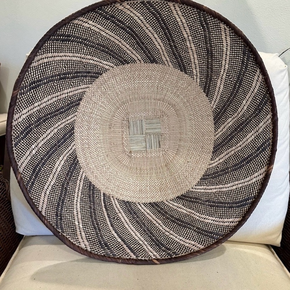 NEW Africa Woven Basket. Made by the Binga people of Zambia/Zimbabwe